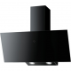 Campana decorativa MEPAMSA CUADRO 90 NEGRA. 330.0567.496. Ancho 90. Cristal Negro. Clase A